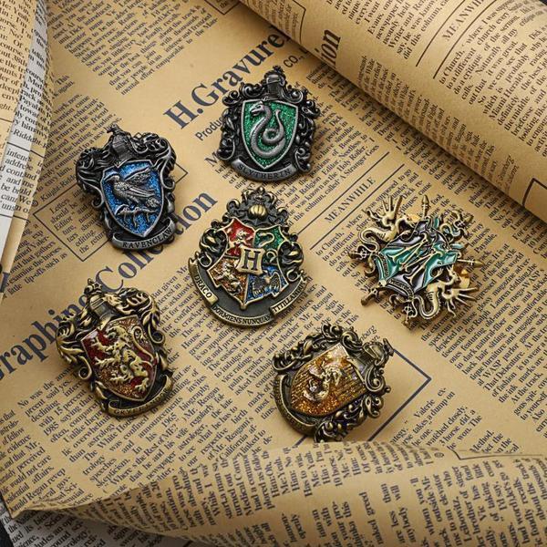 Huy Hiệu Cài Áo Kim Loại Hoạt Hình Harry Potter