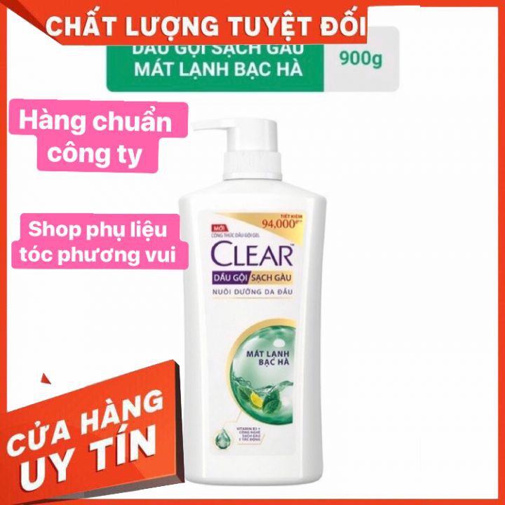 Dầu Gội Sạch Gàu CLEAR Mát Lạnh Bạc Hà  hàng công ty giup da đàu sảng khoái mát lạnh sạch gàu hết ngứa