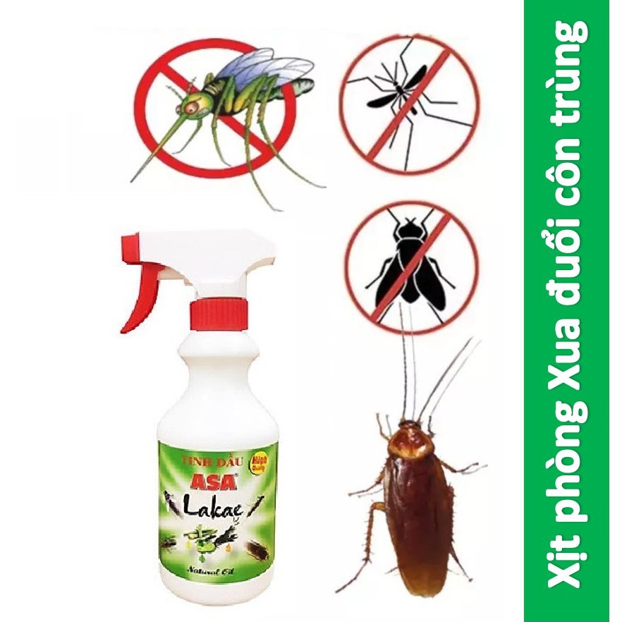 [Diệt côn trùng an toàn] Tinh dầu ASA Lakae - Xua đuổi côn trùng 350ml
