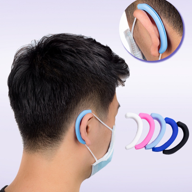 Quai đeo khẩu trang silicone êm tai chống vết hằn đỏ hỗ trợ đeo kính chống rơi | BigBuy360 - bigbuy360.vn