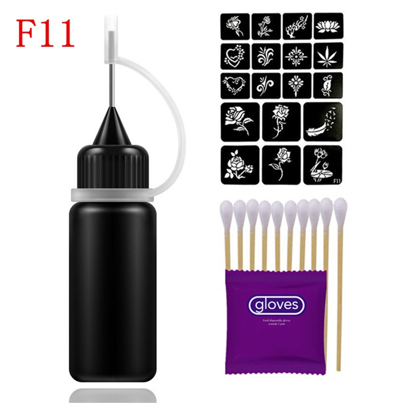 Gel Mực In Tạm Thời jagua Hương Trái Cây / Mực Không Hóa Chất 10ml