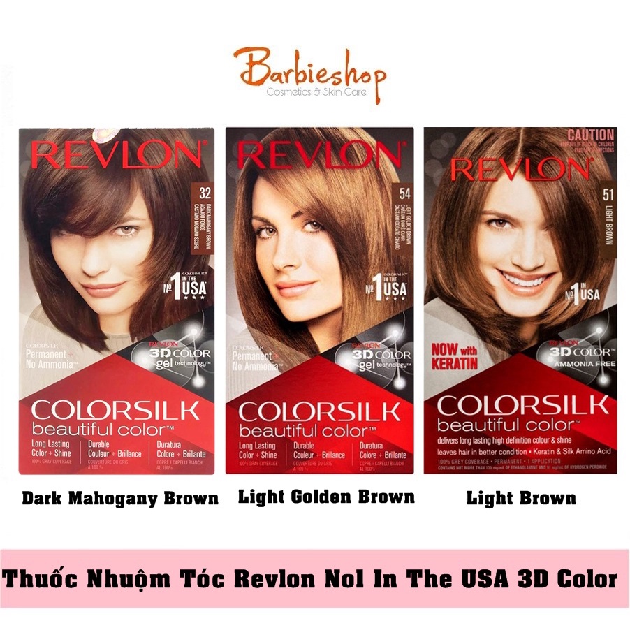 Nhuộm Tóc Revlon No1 In The USA 3D Color