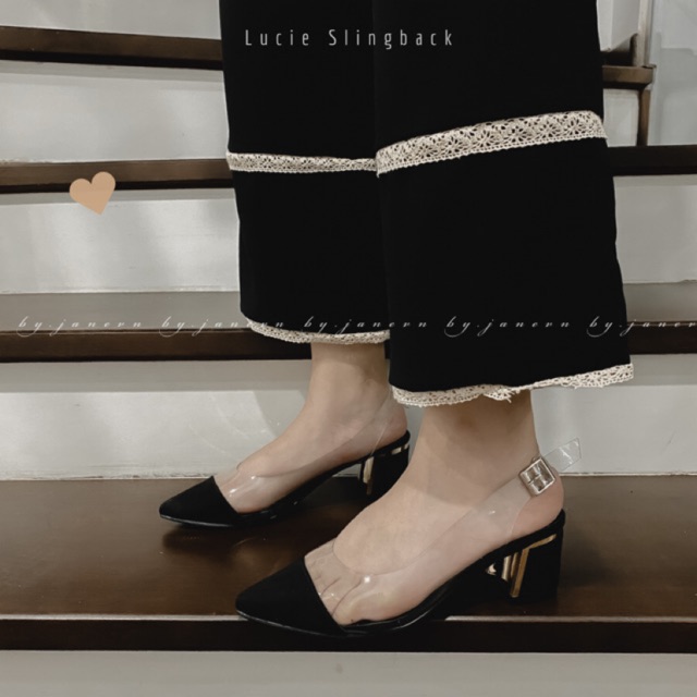 Giày slingback quai trong Lucie - shoes By Jane