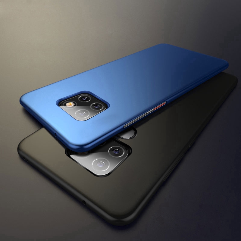 Ốp điện thoại vỏ nhựa cứng siêu mỏng màu trơn thời trang cho Huawei Mate 20 Pro 20X