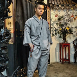 ĐỒ LAM ĐI CHÙA ĐỒ LAM PHẬT TỬ mã s1  nhật nam vải linen gân