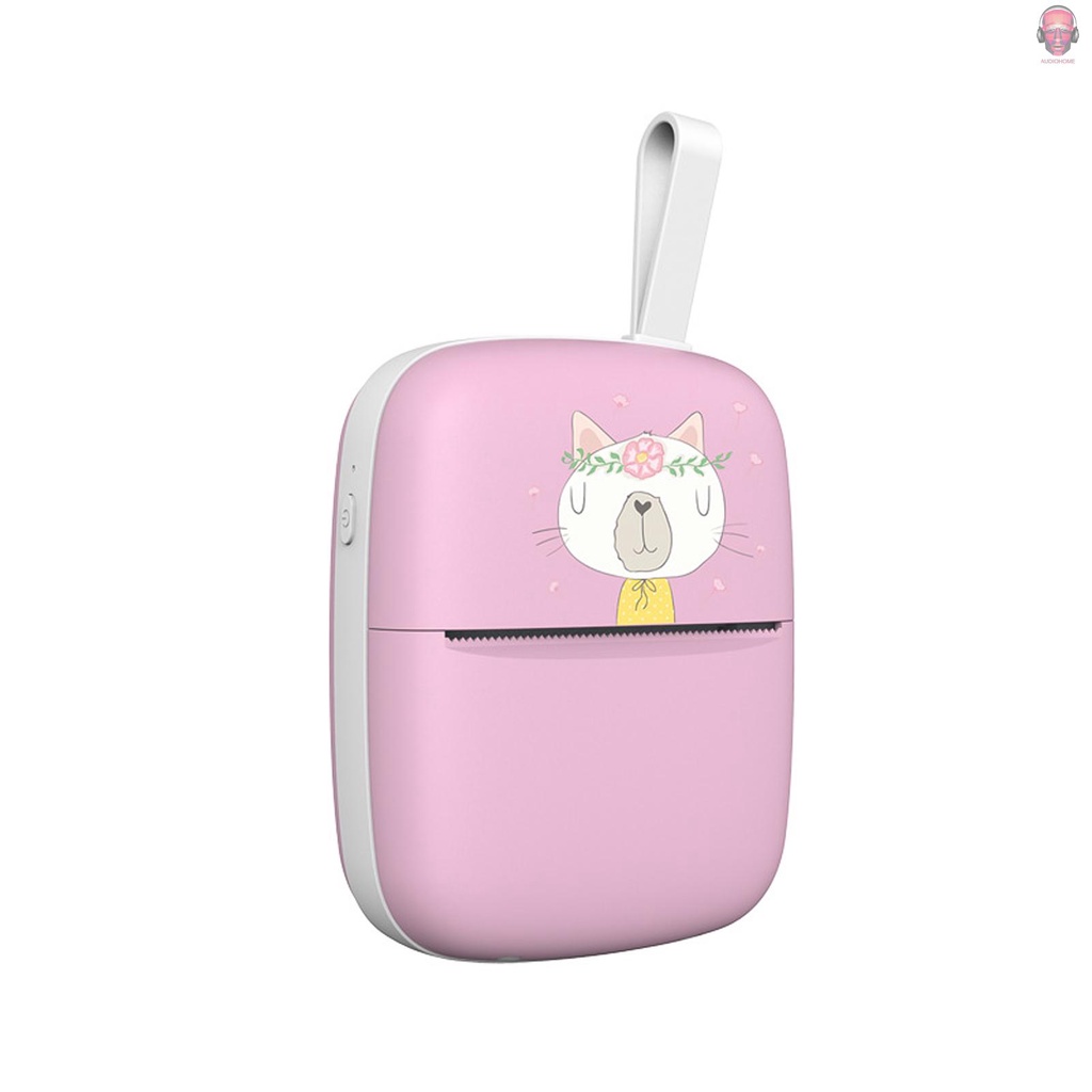 Máy In Nhiệt Mini Di Động Kèm Giấy Nhiệt Cho Máy In Ảnh/Hình Ảnh/Tài Liệu Web Văn Bản Mới