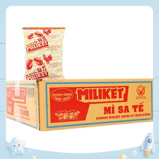 Mì sa tế giấy Miliket 30 gói