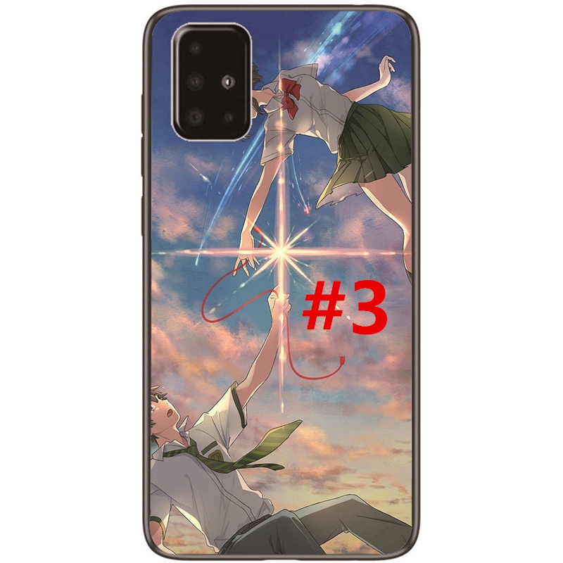 Ốp điện thoại in hình anime Your Name dễ thương cho SAMSUNG GALAXY NOTE 20 PRO PLUS/A21S/M01/A51/A71