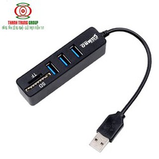 Bộ chia USB COMBO 3 cổng + reader
