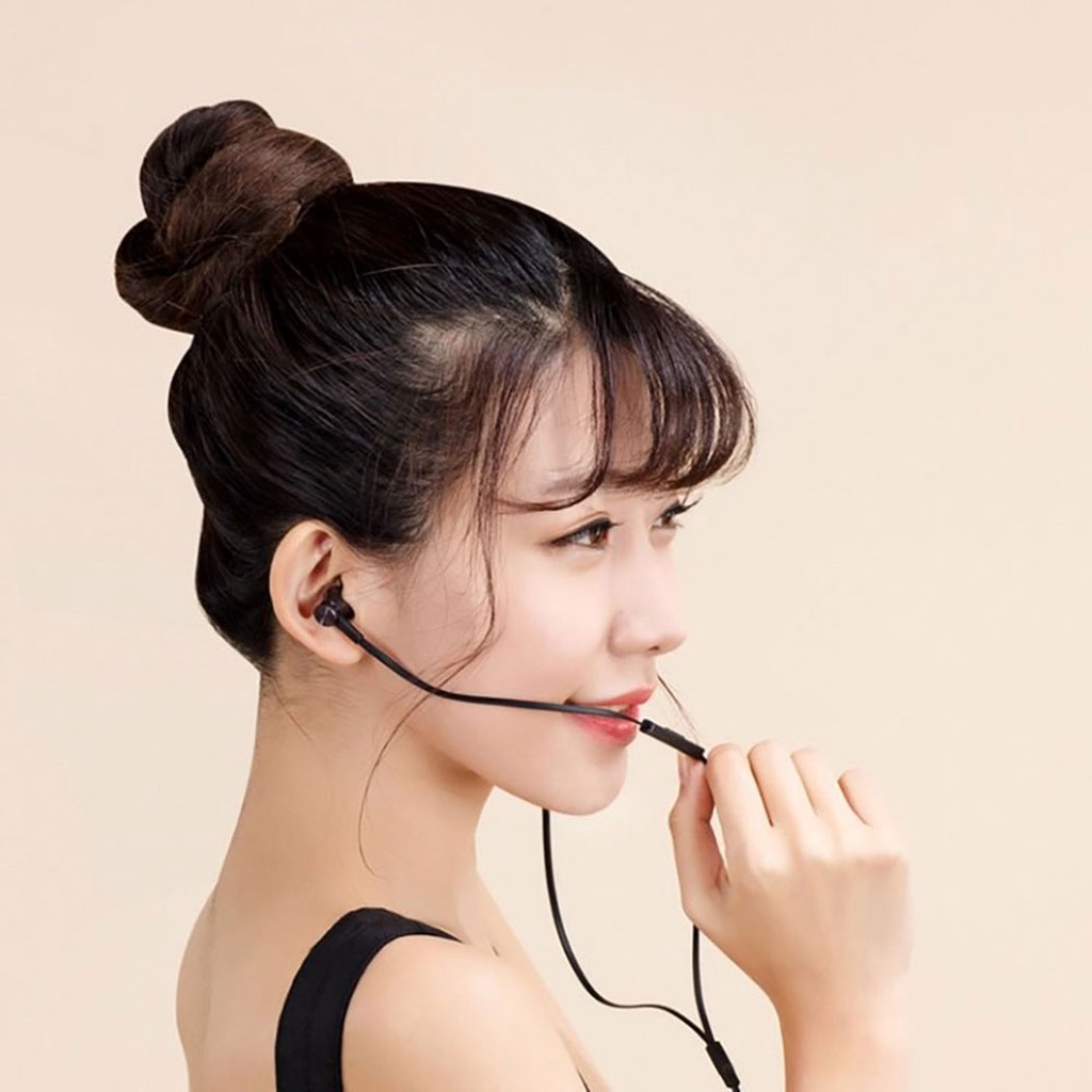 Tai nghe Xiaomi Piston Basic jack 3.5mm có mic vỏ nhôm nguyên khối - Bảo hành 1 tháng