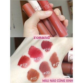 Son Kem Lì Romand Zero Velvet Tint