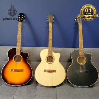 Đàn Guitar Acoustic Gía Rẻ Cho Người Mới Tập Chơi A1 - Tặng Kèm Bao Đựng - Guitar Sinh Viên