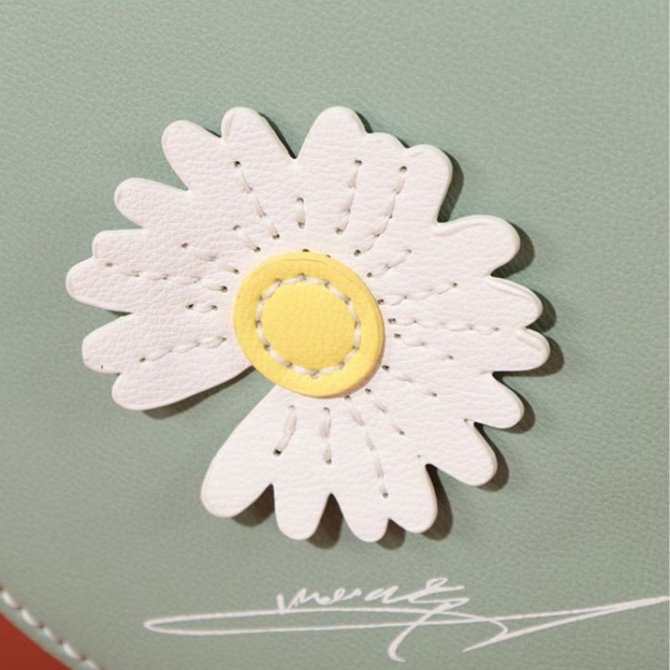 Túi Handmade, Túi Tự Đan Handmade Hoa Cúc