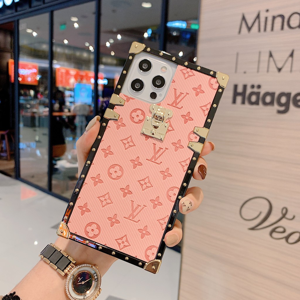 Ốp Lưng Họa Tiết Lv Sang Trọng Cho Iphone 12 Pro Max 12 Mini 11 Pro Max Xs Max Xr Se2 I8 I7 I6 Plus