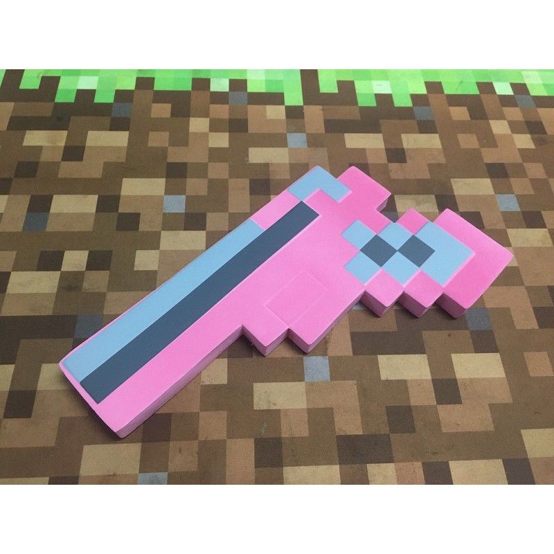 Đồ chơi súng lục hồng Minecraft