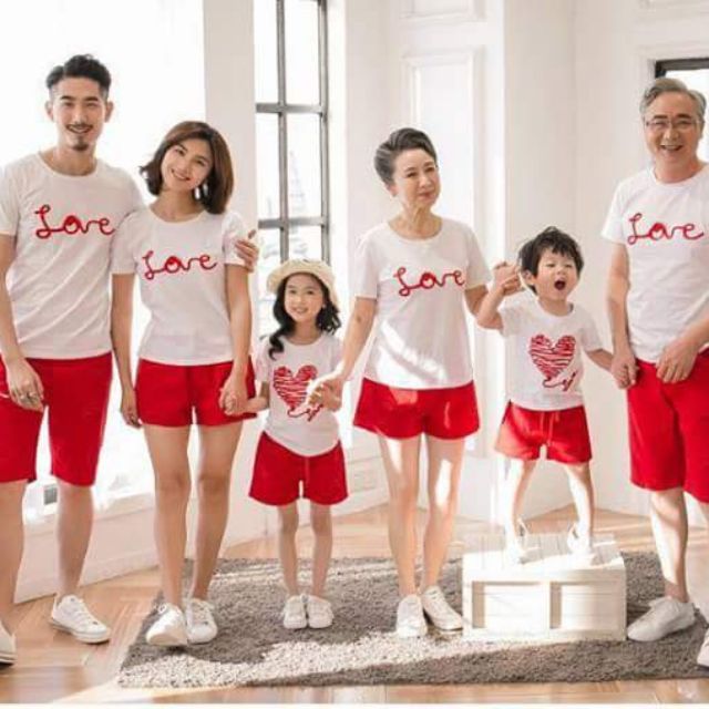 áo gia đình 5 người chất cotton mịn mát áo ĐẠI GIA ĐÌNH ĐI BIỂN giá sĩ