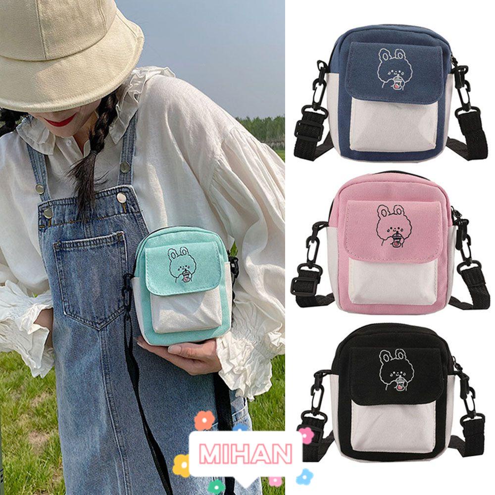 Túi Xách Đeo Vai Canvas Thời Trang Nữ Sành Điệu MIHAN1