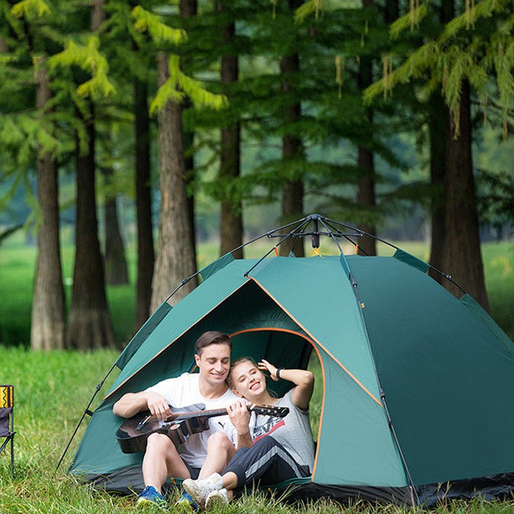 Lều picnic dã ngoại du lịch đi phượt cỡ lớn size đủ cho 3-4 người (200*200*145cm)