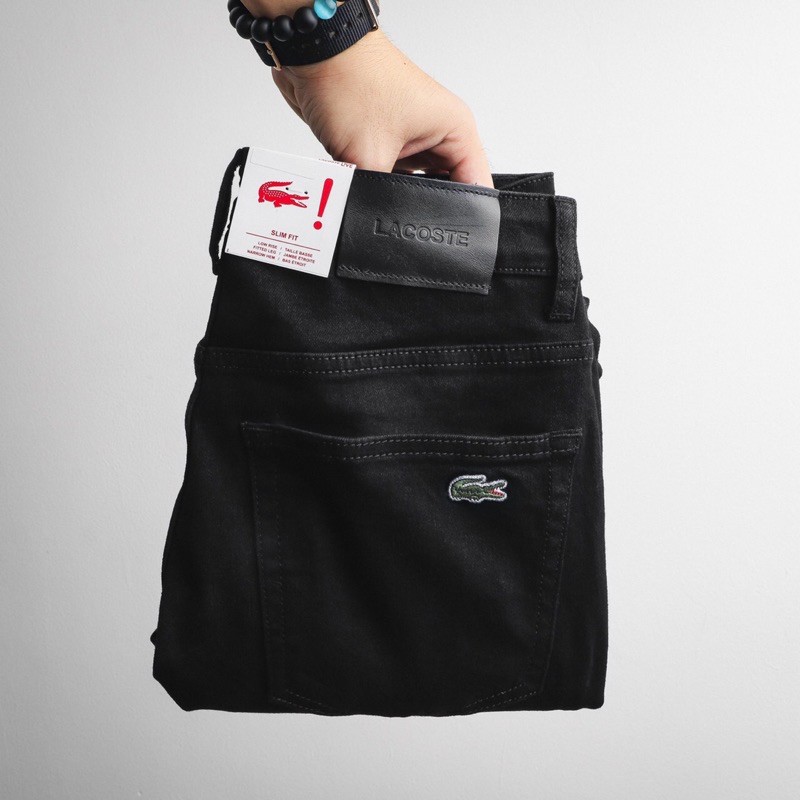 QUẦN JEANS LC ĐEN TRƠN