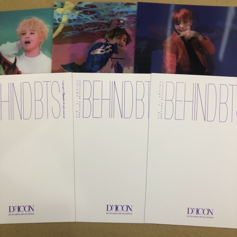 Ảnh BTS lenti dicon japan hàng chính hãng