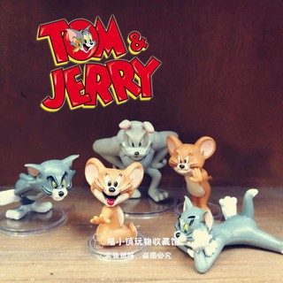 Bộ 5 Mô Hình Đồ Chơi Tom & Jerry Vui Nhộn