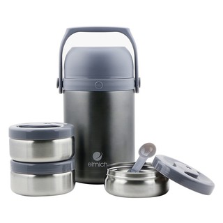 Bộ Hộp Cơm Giữ Nhiệt Elmich EL3128 1.8 Lít Giữ Nhiệt Cực Tốt Nhập Khẩu Séc - Larva Store