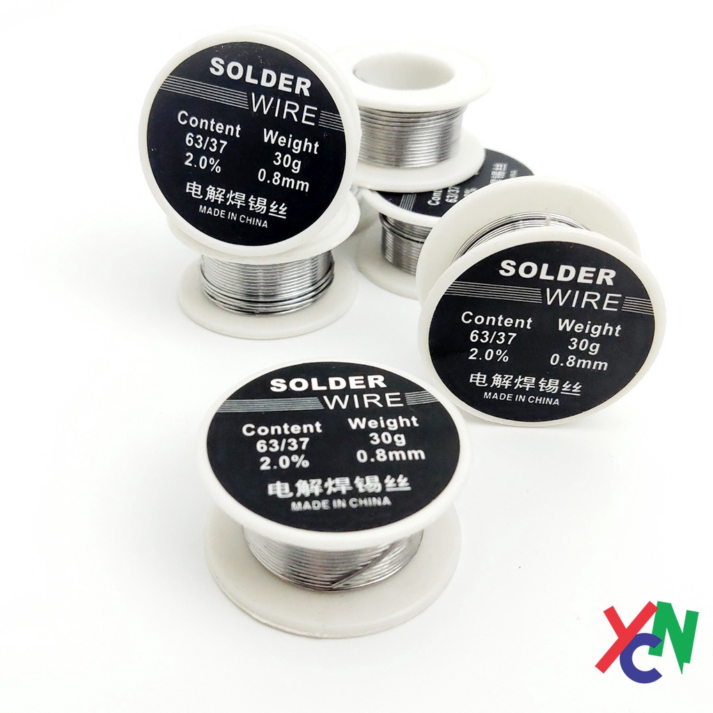 Thiếc hàn chì hàn 0,8mm Sn 63% nhiệt độ nóng chảy thấp