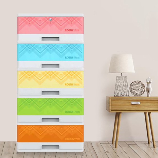 FREESHIP 99K TOÀN QUỐC_Tủ nhựa Duy Tân RONA 5 tầng 60 x 48 x 122 cm (Nhiều màu)