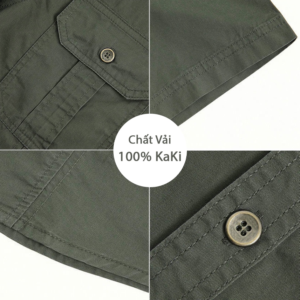 Áo sơ mi nam dài tay TINOFUN vải kaki mềm mịn thể thao đẹp mã "KC-A" cho dân văn phòng, công sở mùa thu đông | BigBuy360 - bigbuy360.vn