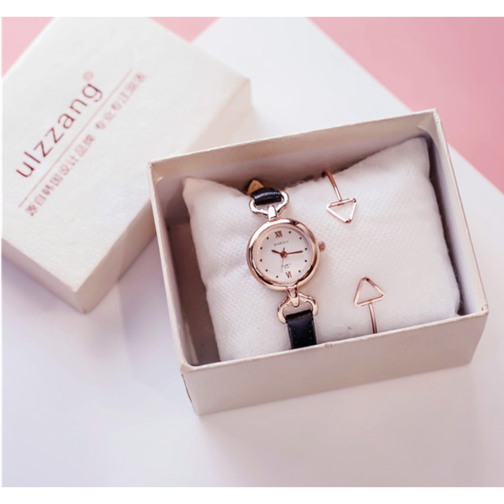 [CỰC ĐẸP] ĐỒNG HỒ NỮ DÂY DA VISER MẶT TRÒN DÂY NHUYỄN CỰC ĐẸP | BigBuy360 - bigbuy360.vn