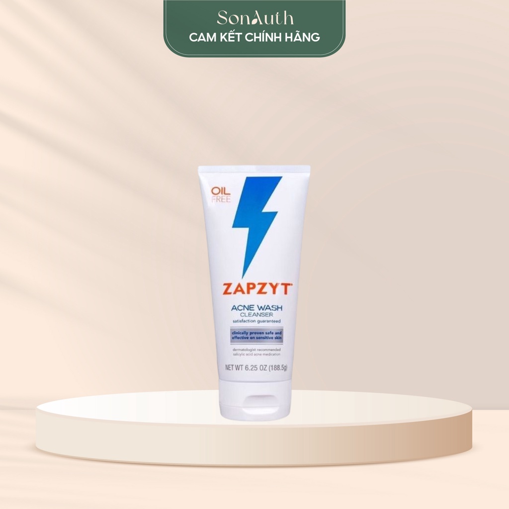 Sữa rửa mặt Zapzyt Acne Wash 188.5g