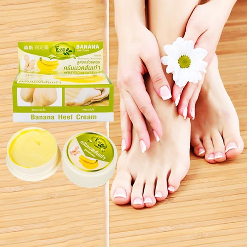 Kem Thoa Nứt Gót Chân Chuối The Banana Heel Cream 30g