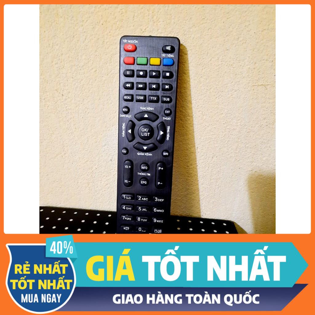 Điều khiển đầu thu truyền hình KTS mặt đất DVB-Top- T2 Hàng tốt Tặng kèm Pin!!!