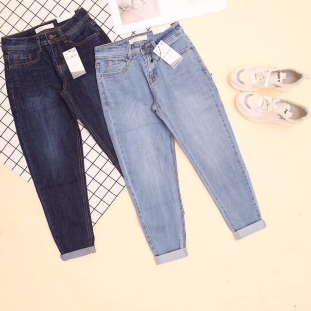 Quần bò boyfriend