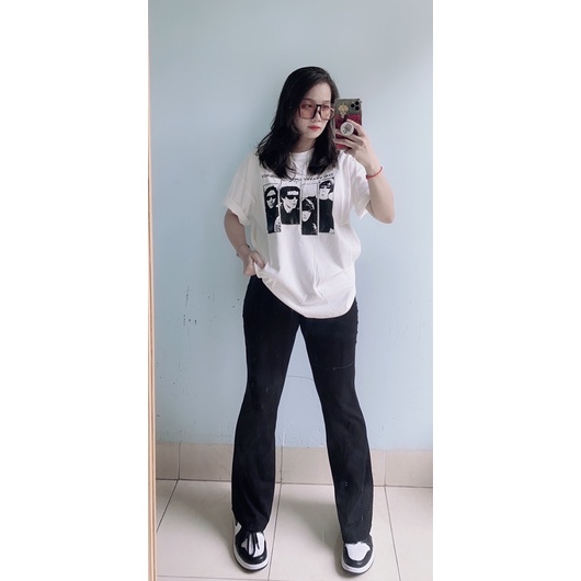 Quần ống loe chất thun - BIGSIZE