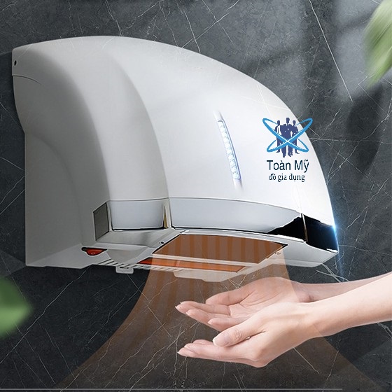 Máy sấy tay tự động Interhasa HSD-A1003 - 2 chế độ sấy, chống nước, sấy khô tay nhanh, nhựa ABS siêu bền