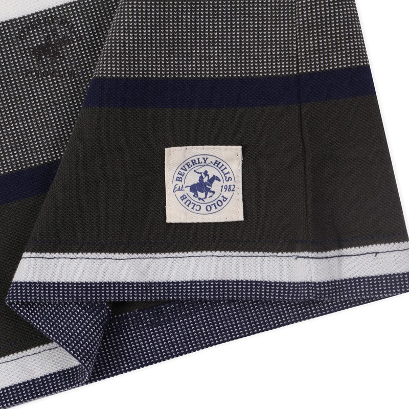 Beverly Hills Polo Club - Áo Tshirt Ngắn tay Nam Slimfit Navy NV- BHPC TSMRSS20TL107