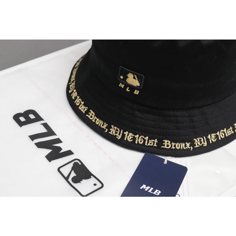 Mũ nón Bucket Gothic MLB NY unisex nam nữ, mũ nón đi du lịch, đi chơi