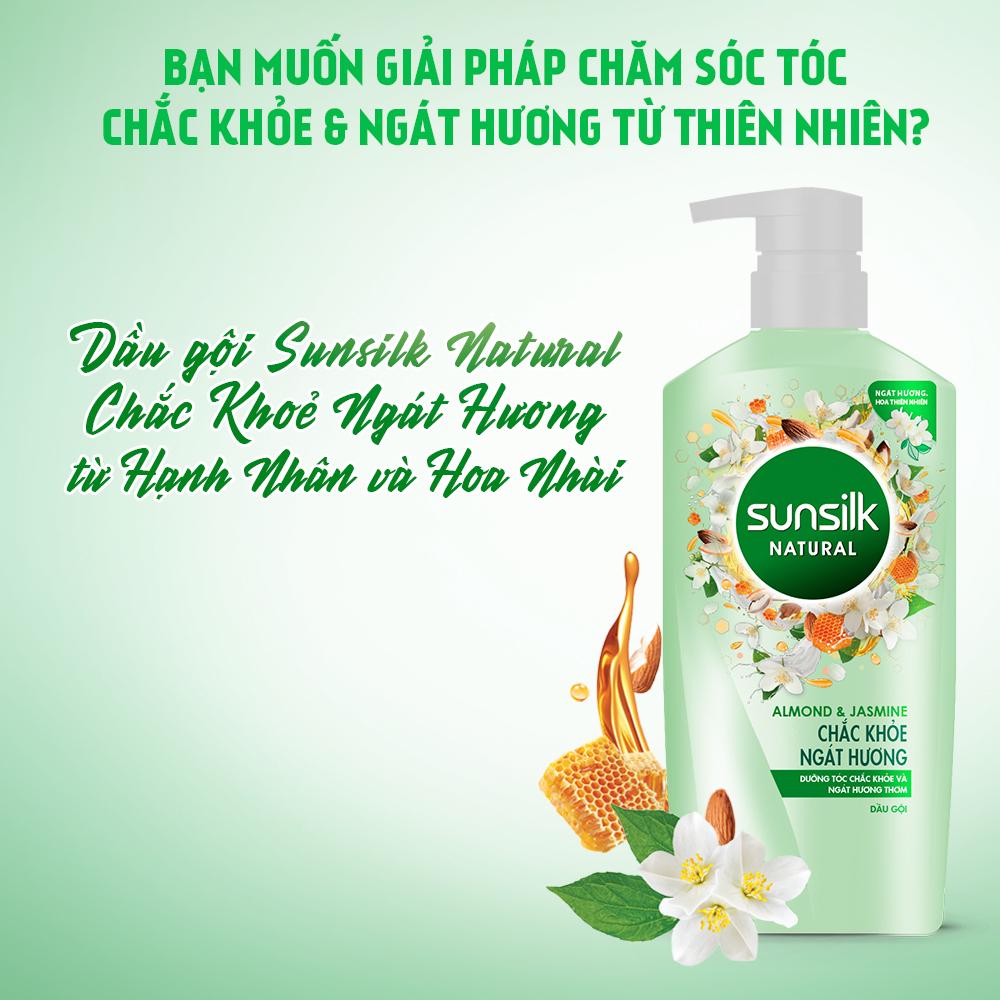 [Mã FMCGMALL -8% đơn 250K] Dầu gội Sunsilk thiên nhiên 650gr