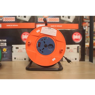 Ổ cắm kéo dài quay tay Rulo phổ thông LiOA QT30-2-10A
