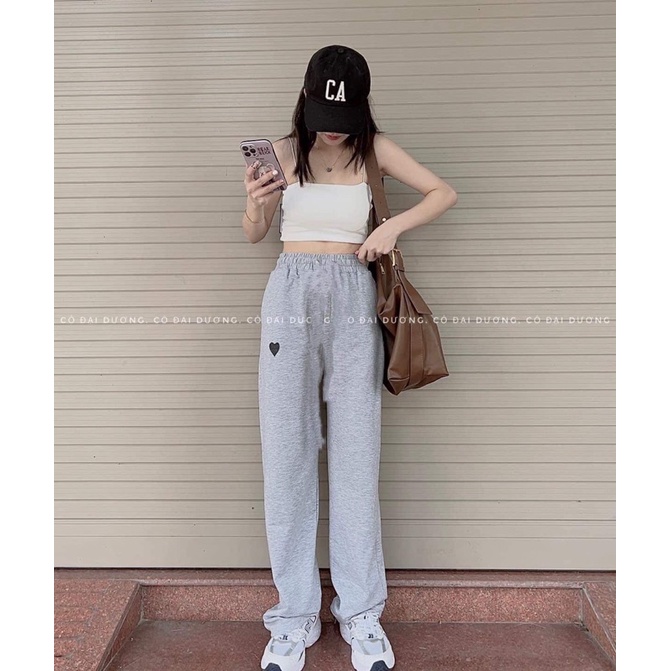 Quần bom logo trái tim có chốt H2Q788
