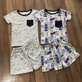 Combo 5 bộ cotton bé trai