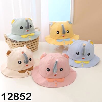 NÓN VÀNH HÌNH VOI CON DỄ THƯƠNG NHIỀU MÀU CHO BÉ 1-3T