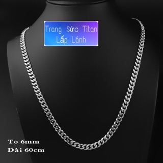 Dây chuyền nam inox thời trang DCN011