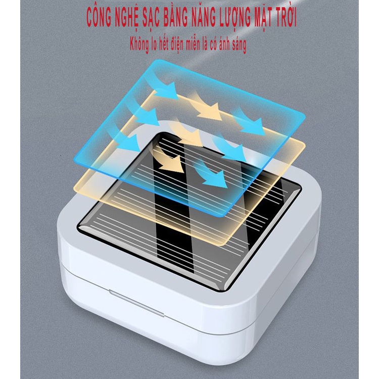 Tai nghe Bluetooth AMOI Air 6 Plus | Hỗ trợ sạc bằng năng lượng mặt trời, chống nước IPX4, nghe nhạc và đàm thoại