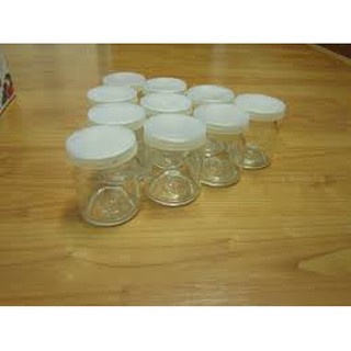 Set 12 Hũ Thủy Tinh Làm Sữa Chua