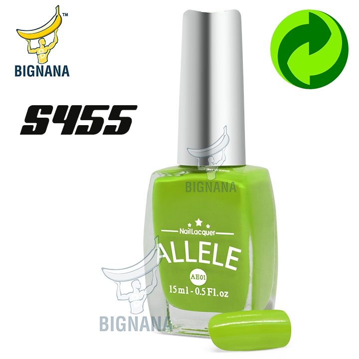 Các Tông Xanh Lá, Xanh Pastel, Xanh Rêu, Mẫu Mới Sơn Móng Tay Allele - AE01 Chai 15ml An Toàn, Màu Sắc Đa Dạng