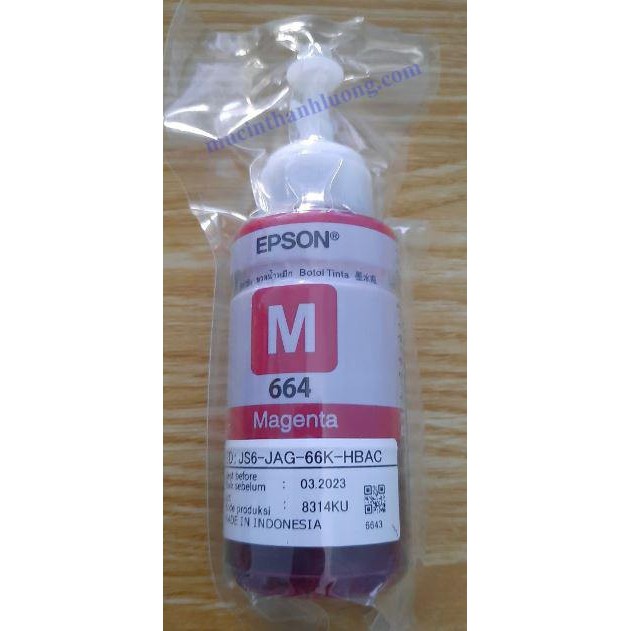 ☘️ Mực in E.p,son T664 L300 / L310 / L350 / L360 / L1300 / L100 / L120 / L200 / L210 / L565 ..Mực 664 nhập khẩu