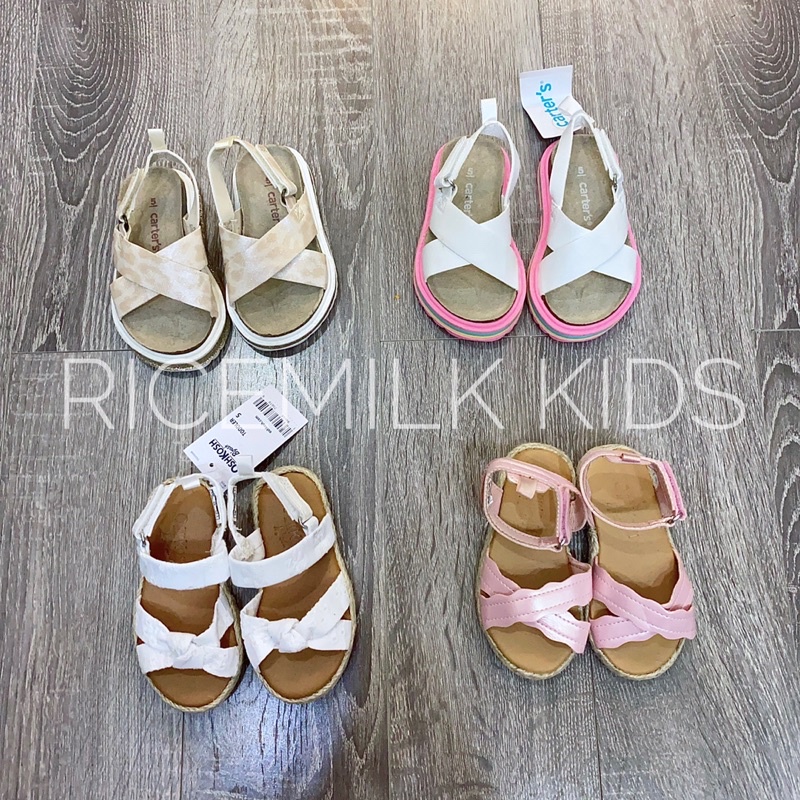 Dép sandal 4 mẫu cho bé xuất dư xịn