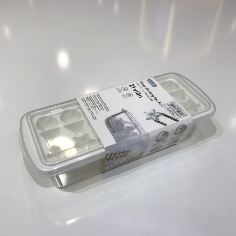 Khay Làm Đá Tủ Lạnh INOCHI Làm Đá Sáng Tạo Cho Bé Loại 21 Viên